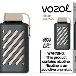 Vozol Gear 10000 Cream Tobacco - Görsel 1