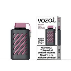Vozol Gear 10000 Passion Fruit Rapberry Tangerine - Görsel 1