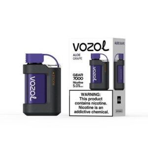 Vozol Gear 7000 Aloe Grape - Görsel 1