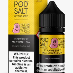 Pod Salt Strawberry Marshmallow - Görsel 1