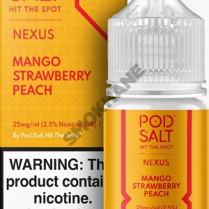 Pod Salt Mango Strawberry Peach - Görsel 1