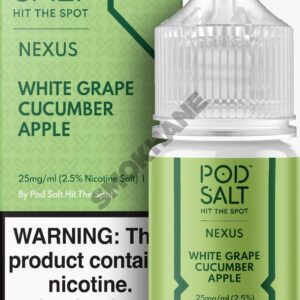 Pod Salt White Grape Cucumber Apple - Görsel 1
