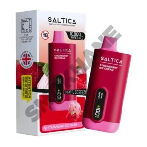 Saltica Dijital 10000 Strawberry Ice Cream - Görsel 1