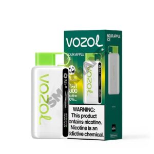 Vozol Star 12000 Sour Apple Ice - Görsel 1