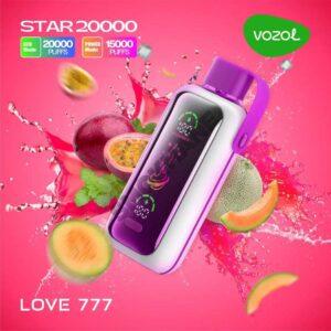 Vozol Star 20000 LOVE 777 - Görsel 1