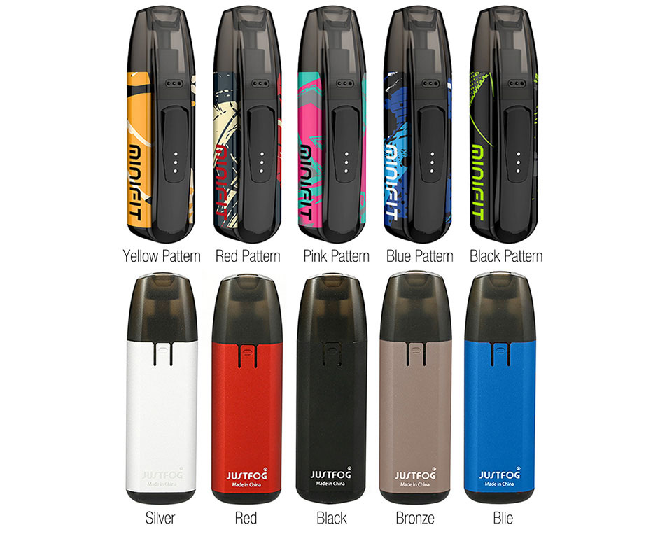 Justfog Minifit Kit Renk Seçenekleri