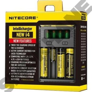 Nitecore New i4 Pil Şarj Makinası 4'lü - Görsel 1