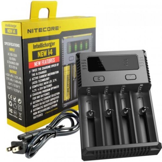 NITECORE NEW İ4 4 LÜ ŞARJ ALETİ