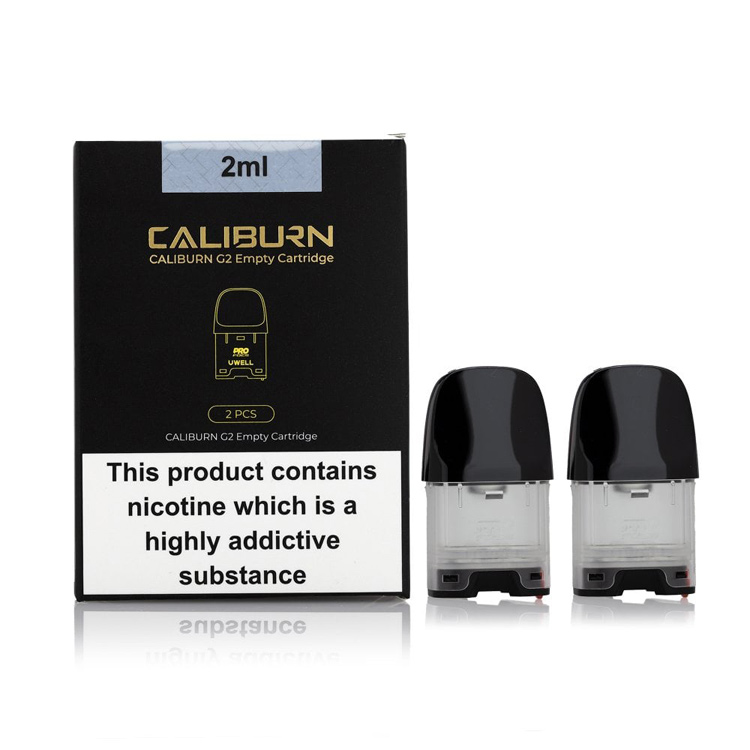 Uwell Caliburn G2 Boş Kartuş Kutu İçeriği