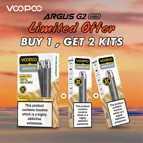Voopoo Argus G2 Mini 2 li Paket Voopoo Argus G2 Mini 2 li Paket